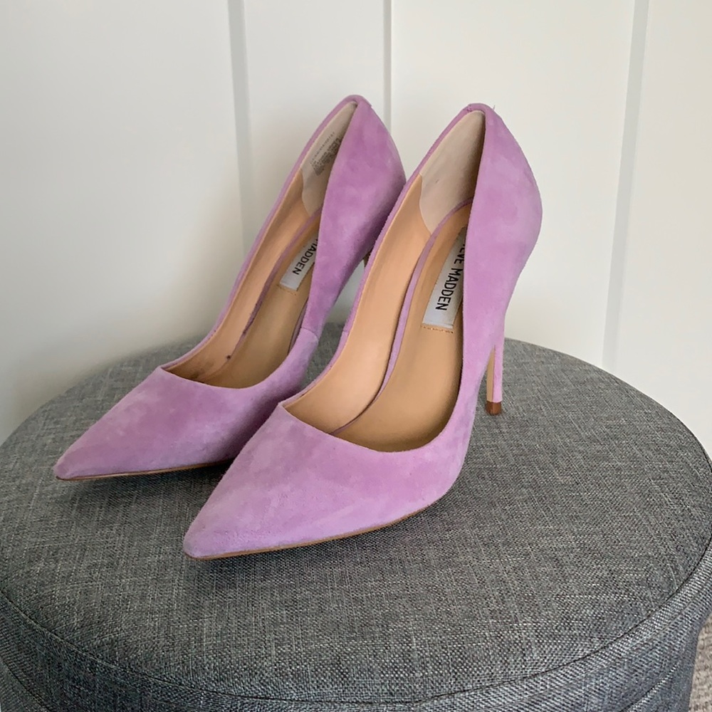 Lavender Steve Madden Pumps!